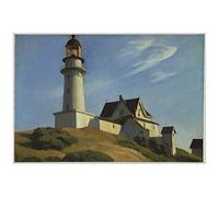 Spiffing Prints Edward Hopper - Lighthouse at Two Lights - Extra Large - Matte - Unframed