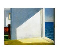 Spiffing Prints Edward Hopper Rooms by the Sea Grande affiche semi-brillante Sans cadre