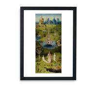 Spiffing Prints Hieronymus Bosch - The Earthly Paradise Garden of Eden - Medium - Affiche encadrée