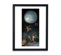Spiffing Prints Hieronymus Bosch - The Moon - Medium - Affiche encadrée