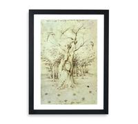 Spiffing Prints Hieronymus Bosch - The Trees Have Ears and the Field Has Eyes Poster - Grande affiche encadrée