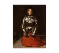 Spiffing Prints John Everett Millais - Jeanne d'Arc - Format moyen - Photo d'archivage mate - Sans cadre