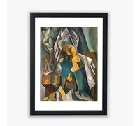 Spiffing Prints Pablo Picasso - Reine Isabeau - Wall Poster/Home Décor Art/Giclee Print- Framed Print - Large