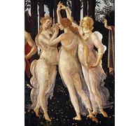 Spiffing Prints Sandro Botticelli - Three Graces in Primavera - Medium - Semi Gloss Print