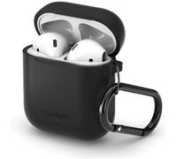 Étui Spigen Noir pour AirPods 1/2 - Protection et Élégance