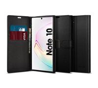 Spigen 628CS27476 coque de protection pour téléphones portables Folio Noir Samsung Galaxy Note 10