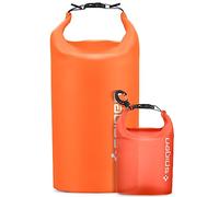 Spigen A630 Lot de 2 Sacs Étanches Dry Bag IPX6 20L et 2L - Orange Soleil