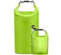 Spigen A630 Lot de 2 Sacs Étanches Dry Bag IPX6 20L et 2L - Vert Cactus