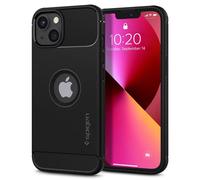Spigen Rugged Armor Coque pour iPhone 13 - Noir Mat