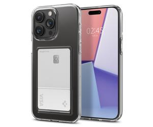 Spigen ACS06587 coque de protection pour téléphones portables 17 cm (6.69 ) Housse Transparent Apple (brand) iPhone 15 Pro Max