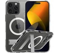 Spigen - Acs08054 - Caseology Capella Magsafe Béquille, Blanc Transparent Argent - Iphone 16 Pro Max