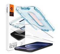Spigen Glas.tR EZ Fit Verre Trempé compatible avec iPhone 12 Mini, 2 Pièces, Résistant aux Rayures, 9H Protection écran