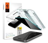 Spigen Glass tR EZ Fit HD Privacy 1 Pack - iPhone 15
