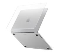 Spigen Air Skin Coque Compatible avec MacBook Air 13 M5(2026), M4/M3/M2(2025-2022) étui Rigide translucide Transparent - Transparent Givré