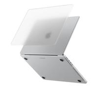 Spigen Air Skin Coque Compatible avec MacBook Pro 16 M5 Pro/M5 Max(2026), M4/M3/M2/M1/Pro/Max (2024/23/21) étui Rigide translucide Transparent - Transparent Givré