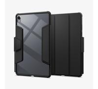 Spigen Air Skin Pro Folio Noir pour Samsung Galaxy Tab S11 (11") - Polycarbonate/TPU, Résistance Chocs/Rayures, Position Debout, Boucle Stylo, ACS10216