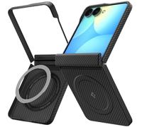 Spigen AirSkin Aramid MagFit Coque pour Samsung Galaxy Z Flip 8 - Noir