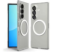 Spigen Airskin Mag MagSafe Coque pour Samsung Galaxy Z Fold 7 (Transparent/Blanc)