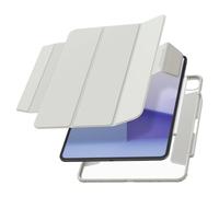 Spigen AirSkin Pro Coque Compatible avec iPad Pro 13 Pouces M5/M4 (2025-2024) Étui avec Couvercle magnétique Amovible et Rangement de Stylo - Gris