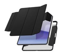 Spigen AirSkin Pro Coque Compatible avec iPad Pro 13 Pouces M5/M4 (2025-2024) Étui avec Couvercle magnétique Amovible et Rangement de Stylo - Noir