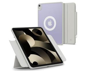 Spigen AirSkin Pro OneTap Coque Compatible avec iPad Air 11 Pouces M4 (2026), iPad Air 11 Pouces M3/M2 (2025/2024), iPad Air 10.9 Pouces 5e/4e Gén.(2022/2020) [Rangement de Stylo] - Gris