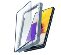 GLAS.tR AlignMaster - Protection d'écran pour téléphone portable - couverture complète - verre - couleur de cadre noir - pour Samsung Galaxy A52, A52