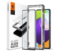 Spigen AlignMaster Verre Trempé compatible avec Samsung Galaxy A52 5G, Galaxy A52 4G, Galaxy A52s 5G, Kit d'installation inclus, Couverture complète, 9H Protection écran