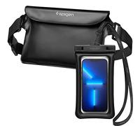 Spigen Aqua Shield Lot de 1 Pochette Flottante et 1 Sac Etanche Imperméable Certifiée IPX8 - Noir