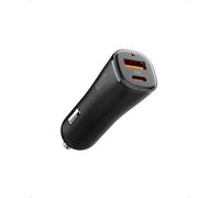 Spigen ArcStation Essential 48W Chargeur Allume Cigare USB C & A Rapide [2Ports & Compact] Mini Chargeur Voiture PD/QC 3.0 PPS 30W+18W Compatible avec iPhone 16 16e 15 14 & Samsung Galaxy S25 S24 etc