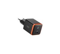 Spigen ArcStation Essential GaN 30W Chargeur Secteur USB-C Rapide - Noir | Chargeur rapide PPS PD 3.0, compatible iPhone 18/17/16 Pro Max, Galaxy S26/S25 Ultra, Z Fold/Flip 8 Ultra, Pixel 11/10