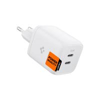 Spigen ArcStation Wall Charger PE2106, blanc (GaN / 2 ports / Total 65W / USB-C PD 65W / PPS 65W)