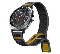 Spigen Athlex Air Bracelet en Tissu Compatible avec Samsung Galaxy Watch 8 44mm/40mm, 8 Classic 46mm (2025) - Actif Noir