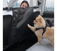 Spigen Barrière Voiture pour Animaux, Séparateur pour Siège Arrière | Grille pour Chien, Accessoire Compatible avec Tous les Véhicules, Tesla Model Y Juniper, Model 3 Highland, Model S, Model X