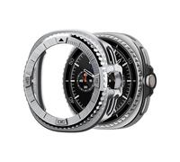 Spigen Bezel Tune Pro Coque avec anneau de lunette Compatible avec Samsung Galaxy Watch 8 Classic 46mm (2025) - Argent