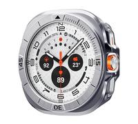 Spigen Bezel Tune Pro Styling Bague de Lunette Compatible avec Samsung Galaxy Watch Ultra 47mm (2025/2024) Lunette Anneau de Couverture adhésif - Argent