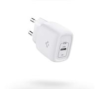 Spigen Chargeur USB C 20 W PD - Chargeur Rapide USB C GaN - Compatible avec Pixel 7a, iPhone 15 14 13 12 Plus Pro Max Mini SE 11 X XS XR 8, AirPods, iPad Air 4, Steam Deck et Plus Encore