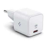 Spigen Chargeur USB C, Chargeur Mural 27W, Chargeur Super Rapide 25W Type C, USB C PD PPS pour Galaxy S23 S22 Ultra Plus S21 FE Z Fold Flip 4 3 iPhone 14 13 Plus Pro Max Mini Plus iPad Air
