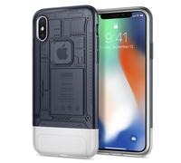 Spigen Classic C1 coque de protection pour téléphones portables 14,7 cm (5.8 ) Housse Graphite Apple iPhone X