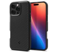 Coque de protection - Spigen - iPhone 16 Pro - Matte Black - Semi-rigide - Élégant