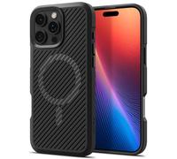 Spigen Coque Core Armor MagFit pour iPhone 16 Pro (2024) compatible avec MagSafe - Noir mat