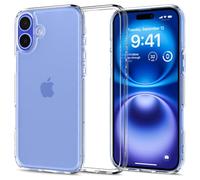 Spigen Coque pour iPhone 16 Plus, Ultra Hybrid, [Anti-jaunissement] 6,7 Pouces - Transparent