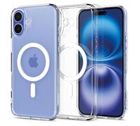 Spigen Coque pour iPhone 16 Plus, Ultra Hybrid MagFit, [Anti-jaunissement] 6,7 Pouces - Blanc