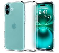 Spigen Coque pour iPhone 16 Plus, Ultra Hybrid, [Semi-Transparent] 6,7 Pouces - Frost Clair