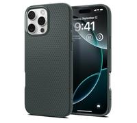 Spigen Coque pour iPhone 16 Pro Max, Liquid Air, [Surface Antidérapante] 6,9 Pouces - Vert