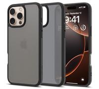 Spigen Coque pour iPhone 16 Pro Max, Ultra Hybrid, [Semi-Transparent] 6,9 Pouces - Frost Noir