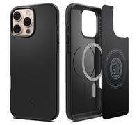 Spigen Coque pour iPhone 16 Pro, Thin Fit MagFit, [Ultra Mince] 6,3 Pouces - Noir