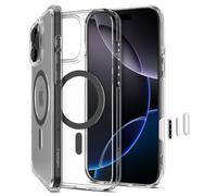 Spigen Coque pour iPhone 16 Pro, Ultra Hybrid T MagFit, [Bouton Camera Control] 6,3 Pouces - Graphite
