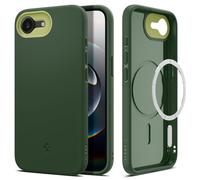 Spigen Coque pour iPhone 16e, Nano Pop MagFit, [Anti-jaunissement] - Vert Avocat