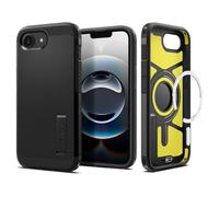 Spigen Coque pour iPhone 16e, Tough Armor (AI) MagFit, [Inspiré par l'IA] - Noir