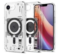 Spigen Coque pour iPhone 16e, Ultra Hybrid MagFit, [Design Schématique] - Neo One